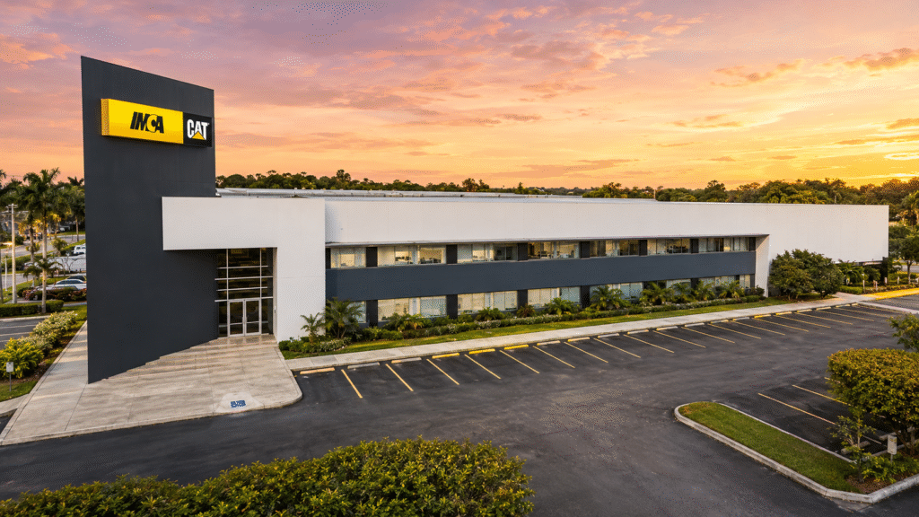 Modern IMCA CAT Headquarters at Sunset (1)