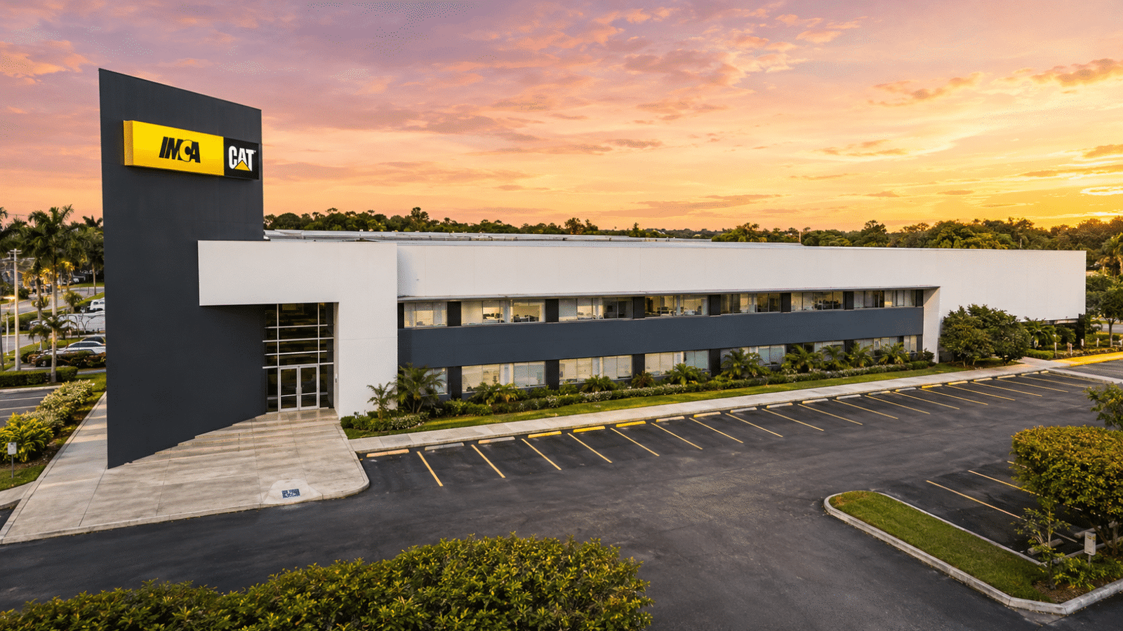 Modern IMCA CAT Headquarters at Sunset (1)
